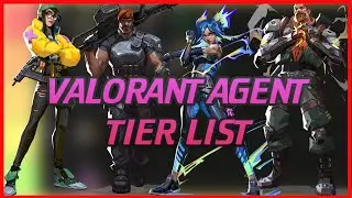 VALORANT AGENT TIER LIST (2022)