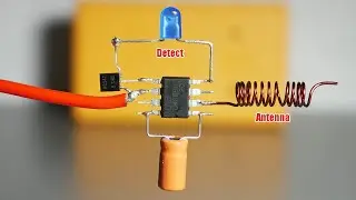 How To Make 5G,4G,2G Mobile Phone Detector Circuit