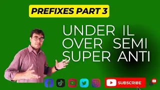 prefixes | affixes | LearnEnglish | Learn English in UrduHindi |vocabulary | daily use english words