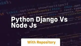 python django vs node js