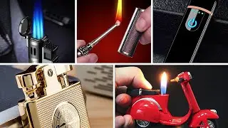 Most Cool Cigarette & Torch Gas Lighter That Are On Another Level || Most Ingenious Lighters