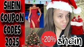 SHEIN COUPON CODES 2025 | SAVE UP TO $78 OFF YOUR ORDER | 20 % OFF DISCOUNT CODES ‼️