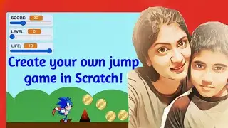 Programming for Beginners | Kids Programming | Coding | Create your own Jump Run Collect Scrach game