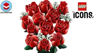 LEGO Icons 10328 Bouquet of Roses &ndash; LEGO Speed Build Review