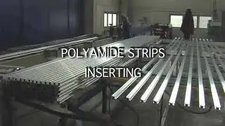 OEMME Thermal Break Assembly Line Layout 42: Optimizing Energy Efficiency and Production