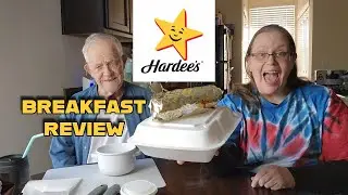 Обзор печенья с подливкой и буррито на завтрак Hardee's #fastfood #fastfoodreviews #foodreview