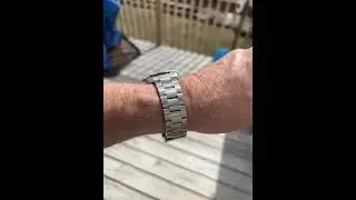 Look how my Squale Montauk glistens in the sun  #divewatch #watch #diverswatch