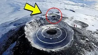 Drone Pilot Finds Strange Dome, Mouth Falls Open When Realising What's Inside