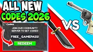 ВСЕ РАБОЧИЕ КОДЕКСЫ &laquo;УБИЙЦЫ ПРОТИВ ШЕРИФОВ&raquo; В ROBLOX - Новые кодексы &laquo;Убийцы против шерифов&raquo; 2026...