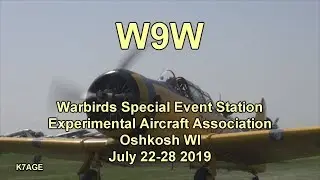 W9W Warbird Special Event Station at EAA Oshkosh