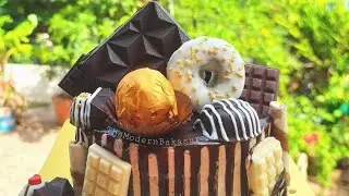 CHOCOLATE OVERLOAD Cake | Chocolate Truffle Cake #shorts #youtubeshorts
