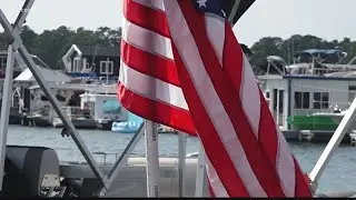 Family grateful to be alive after boat sinks during Lake Murray boat parade