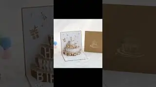 3d birthday cake card birthday pop up greeting card