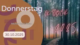 Taroskop Donnerstag, 30.10.2025