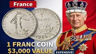 1968 France 1 Franc Coin Value | LIBERTÉ ÉGALITÉ FRATERNITÉ Worth $3,000?