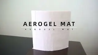 Aerogel insulation blanket, lightweight silica nano aerogel mat for construction