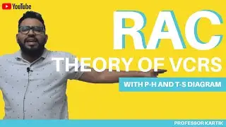 [HINDI]   THEORY OF VAPOUR COMPRESSION CYCLE WITH P-H & T-S DIAGRAM