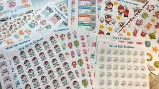 Happy Cutie Studio Planner Sticker Haul
