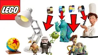 Lego Ideas: Disney Pixar Lamp: Luxo Jr set!! #21357 #legoideas #legopixar