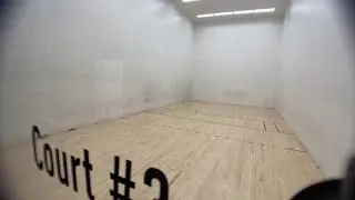 Women's Open Doubles Racquetball at Arizona State University. Erica Williams and Susie Boulanger ver