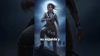 La Cazadora de Sombras 🌙⚔️ #Apache #Western #NativeStories