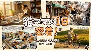 [AI] Cat Mom's Daily Life in Japan | 猫ママみーこの1日密着Vlog