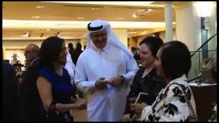 Ashraf Abu Issa Chairman of Abu Issa Holding at Damiani Launch at Blue Salon Qatar.
