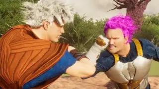 Goku ultra instinct VS Vegeta ultra ego | Real Life Style