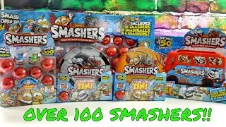 100+ Zuru Smashers Series 1!! Limited Edition & SUPER RARE + Gold Smashers!!!