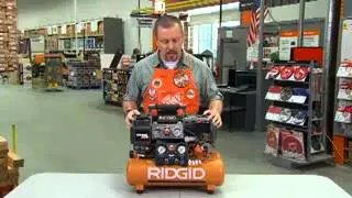 RIDGID tri-stack compressor