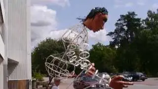 La Samita (giant puppet body structure)