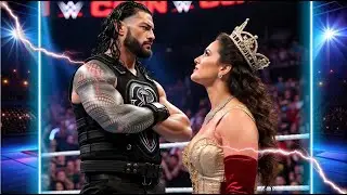 WWE LIVE MATCH  - ROMAN REIGNS VS THE QUEEN ZELINA SMACK DOWN 20 #wwelivetoday #verticallive