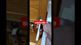 HOW TO INSTAL GAS STRUT KITCHEN DOOR # 