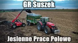 Jesienne prace polowe w GR Suszek!  MF 8732, 7475, 7465, 7030, Fendt 826, Horsch, Bergmann