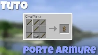 [TUTO] COMMENT FAIRE UN PORTE ARMURE SUR MINECRAFT