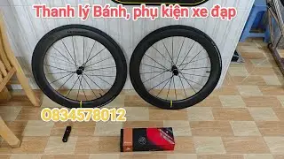 Selling off bicycle wheels and accessories. Call 0834578012