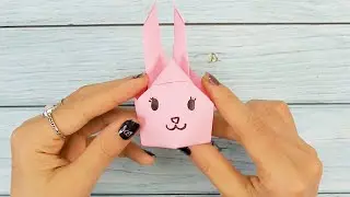 Origami Rabbit! FUN AND CUTE PAPER CRAFTS FOR GIRLS || Everyday Crafts #shorts