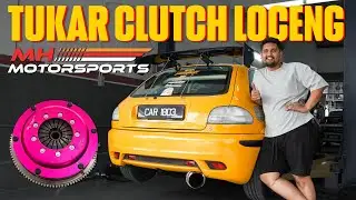 Tukar Clutch Loceng Obuddy Twin Plate dekat MH Motorsport! | 4K