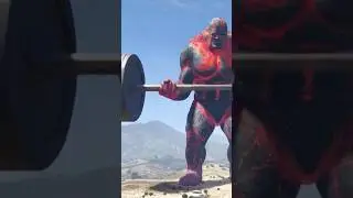 Бог лавы занимается спортом
