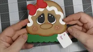 Enhancing Your Gingerbread Christmas Die Cuts