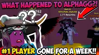 DID ALPHAGG QUIT?! #1 SCIENCE SIMULATOR PLAYER GONE FOR A WEEK!! - (Roblox)