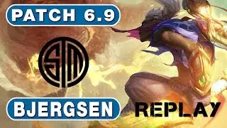 TSM Bjergsen - Ekko vs Veigar - Mid - S6 Patch 6.9 - KR SoloQ - Replay