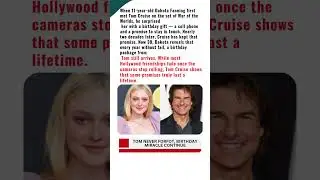 Tom Cruise&rsquo;s 20-Year Birthday Promise Will Melt Your Heart