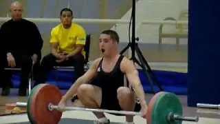 David Earle 95kg Snatch - Ontario Weightlifting Championships 2009