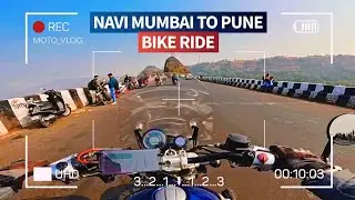NAVI MUMBAI TO PUNE BIKE RIDE WITH PILLION  |  SUPER METEOR 650  |  DAY 01  |  EP 01