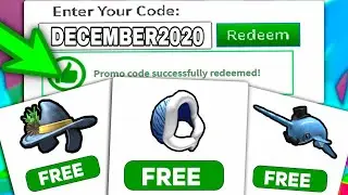 ALL *6* NEW ROBLOX PROMO CODES ON ROBLOX 2020! Roblox Promo Codes (December)