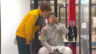 Alex commonwealth u17 fencing games finals 15 points