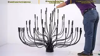 Black Farmhouse Chandelier Installation Guide