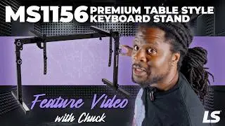 Liquid Stands MS1156 Premium Table Style Keyboard Stand Features
