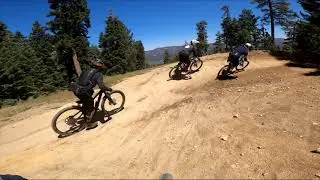 Snow summit first time riding blue steel